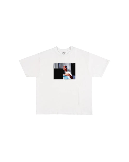 Third Rail 'Illegal Sex Controls America' t-shirt — front view, Epstein-themed political graphic tee